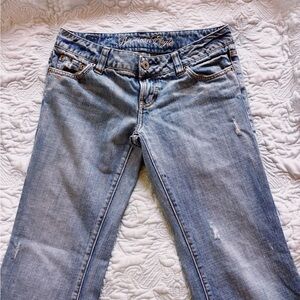 American Eagle Outfitters Blue Straight Leg Jeans